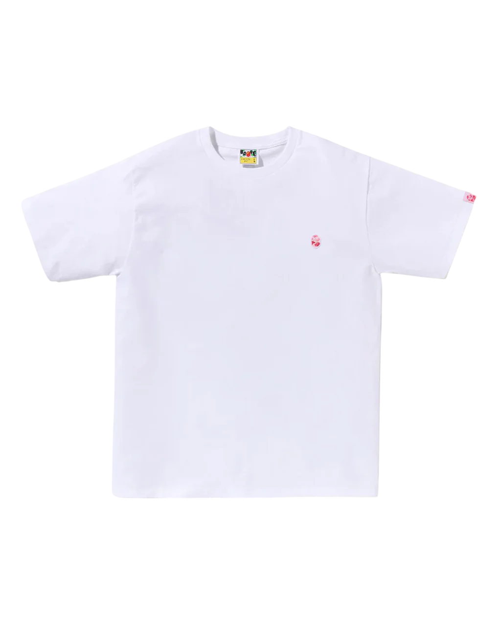 BAPE Ape Head One Point Tee White