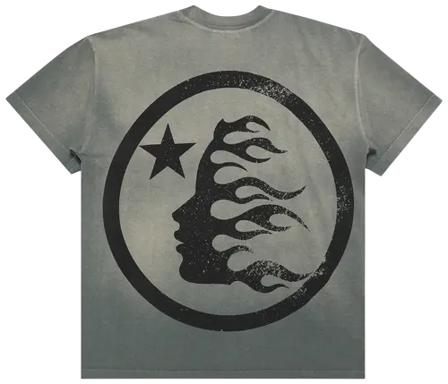 Hellstar Gel Sport Logo T-shirt Grey