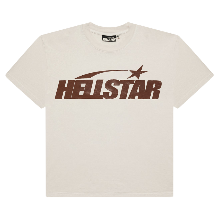 Hellstar Classic T-Shirt Brown/White