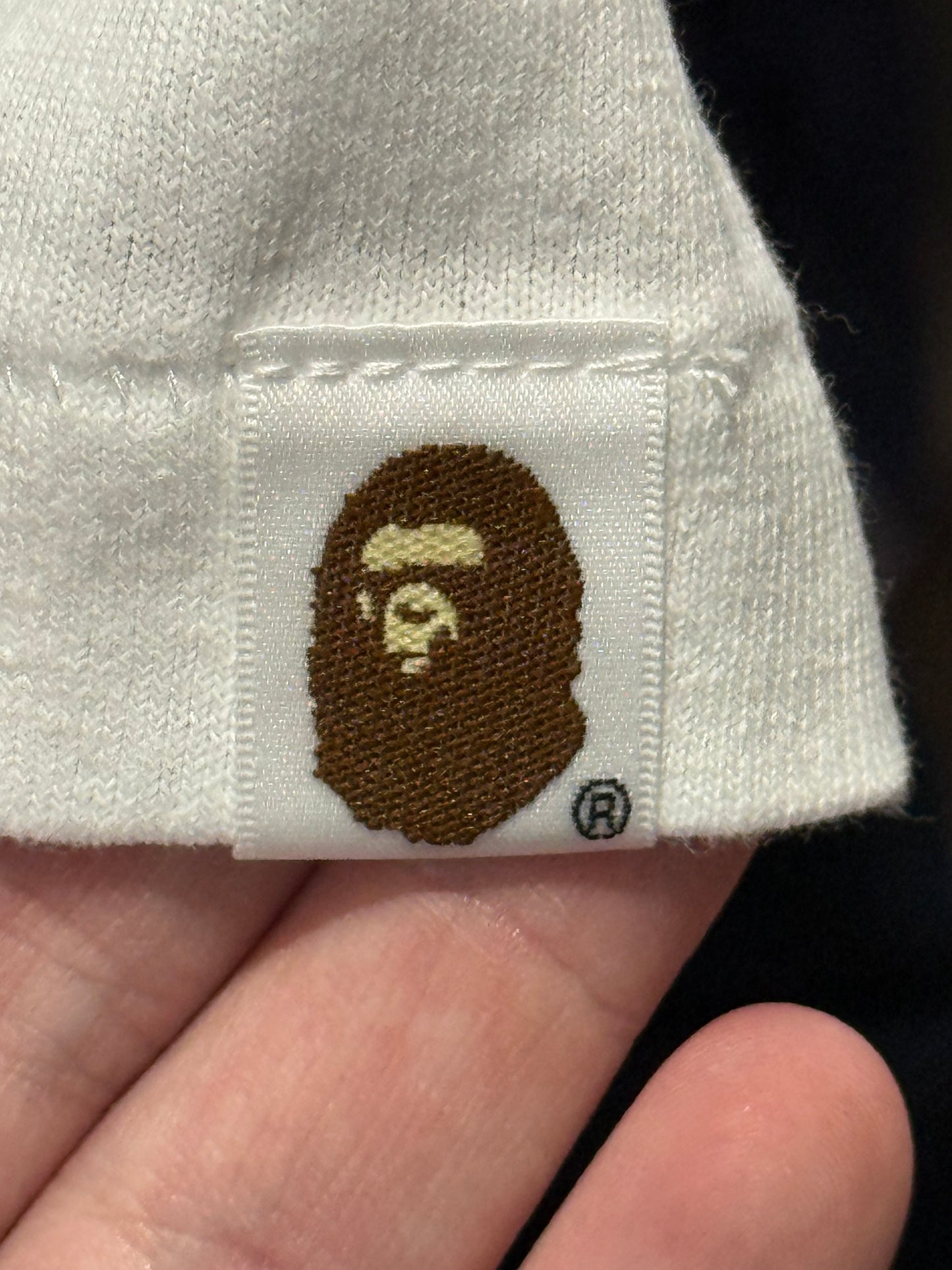 Bape BapeSTA Tee White