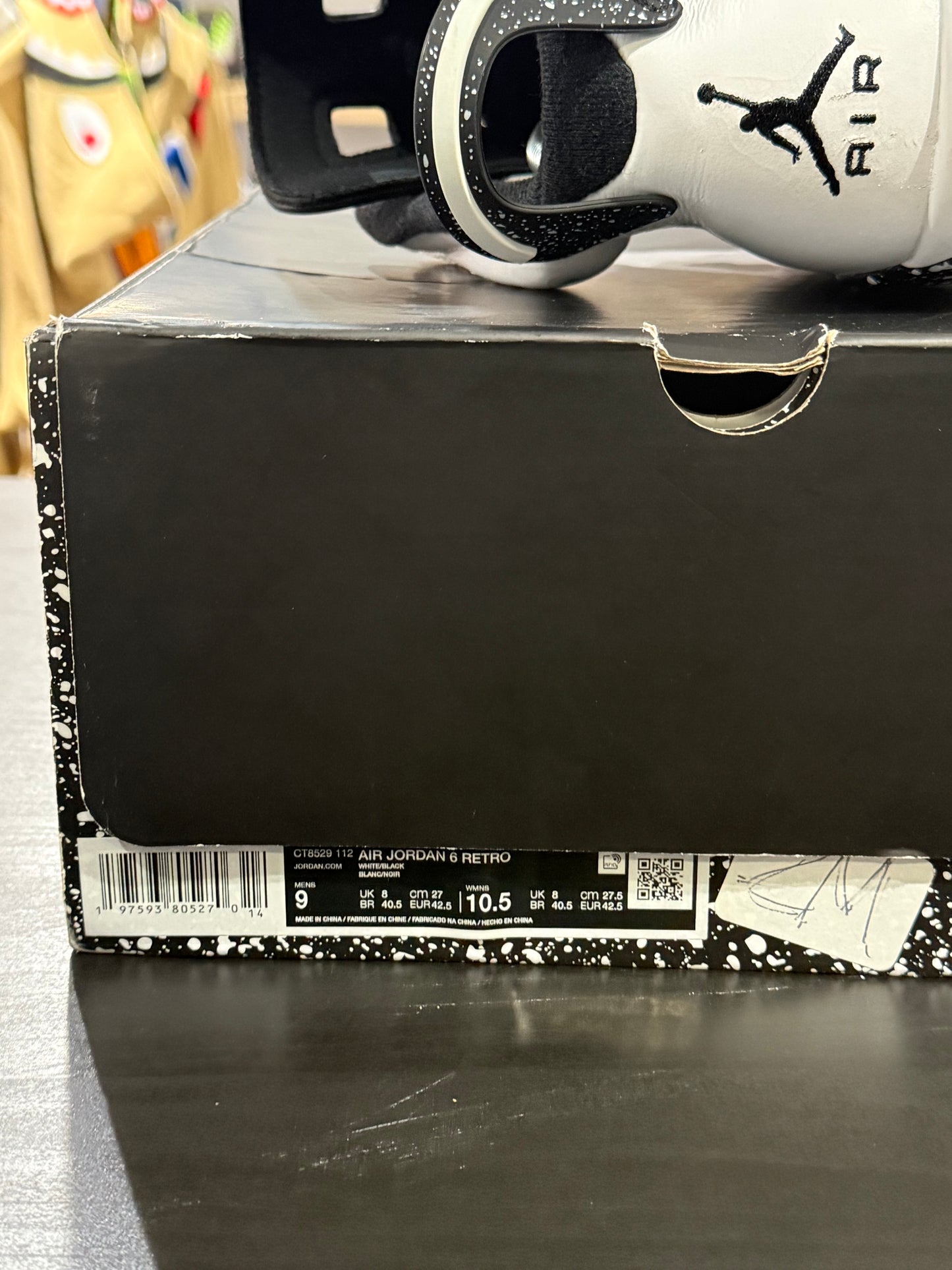 Jordan 6 Retro Reverse Oreo
