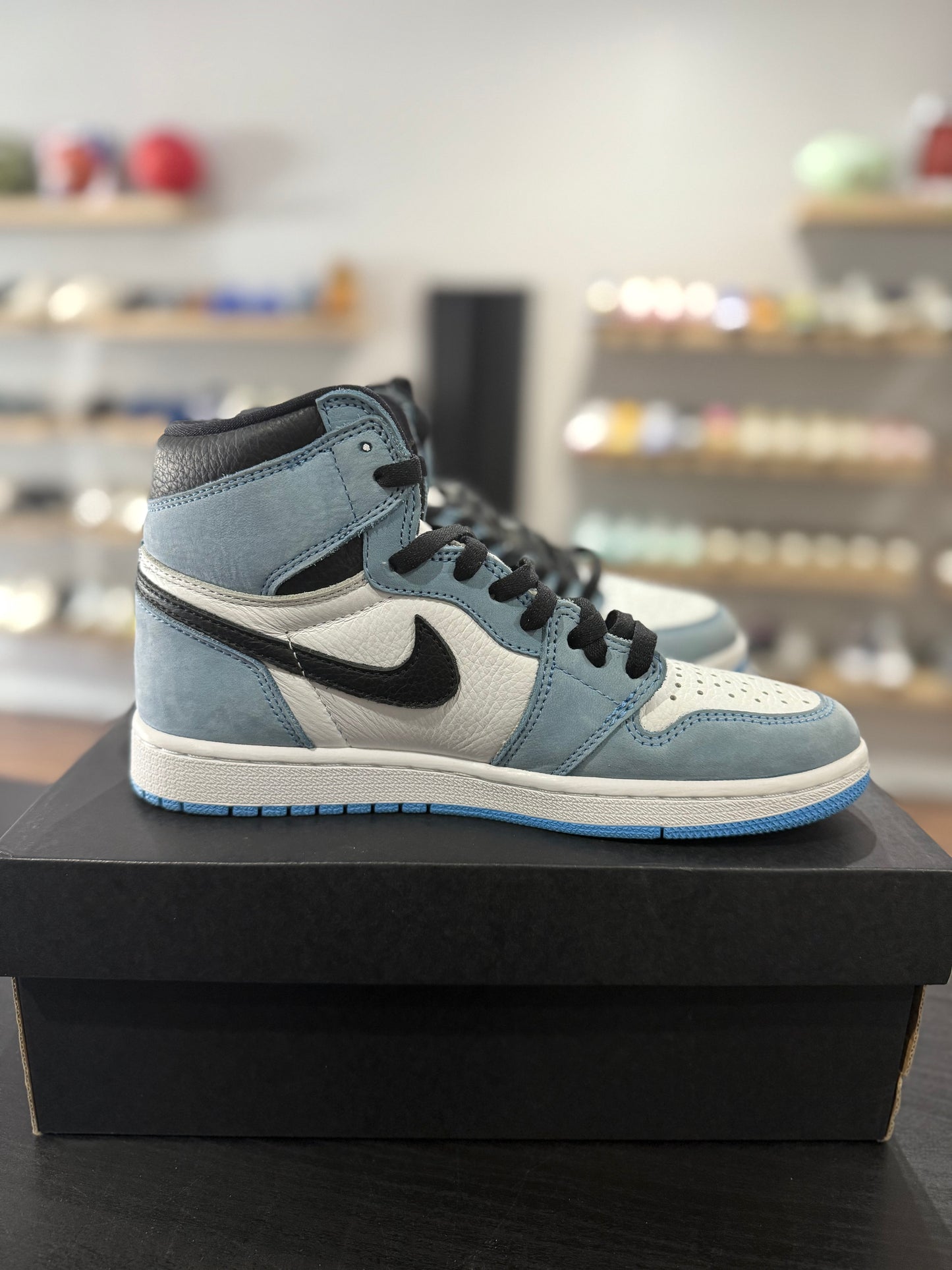University Blue Jordan 1 High (Used)