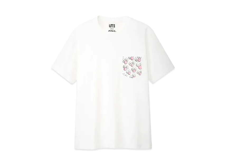 Kaws Pocket Tee White