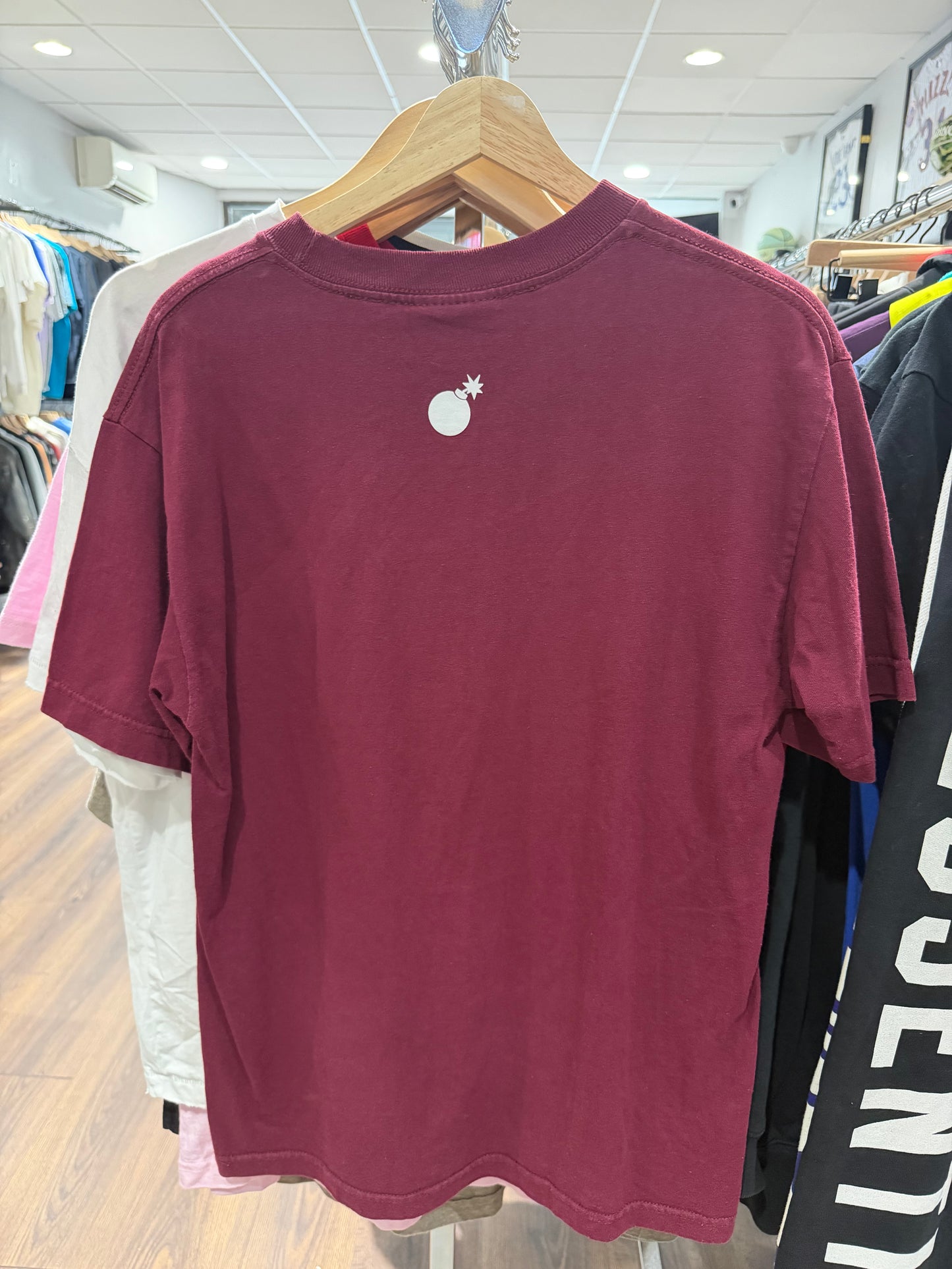 Bomb Tee Burgundy