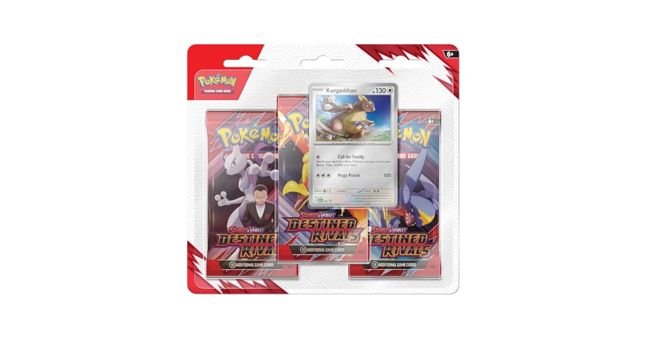 Pokemon Scarlet & Violet Destined Rivals 3 Pack Blister