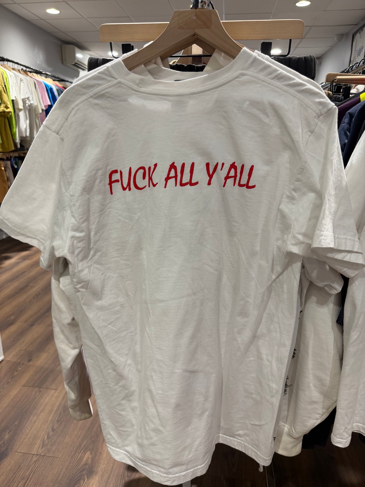 Supreme All Yall Tee White