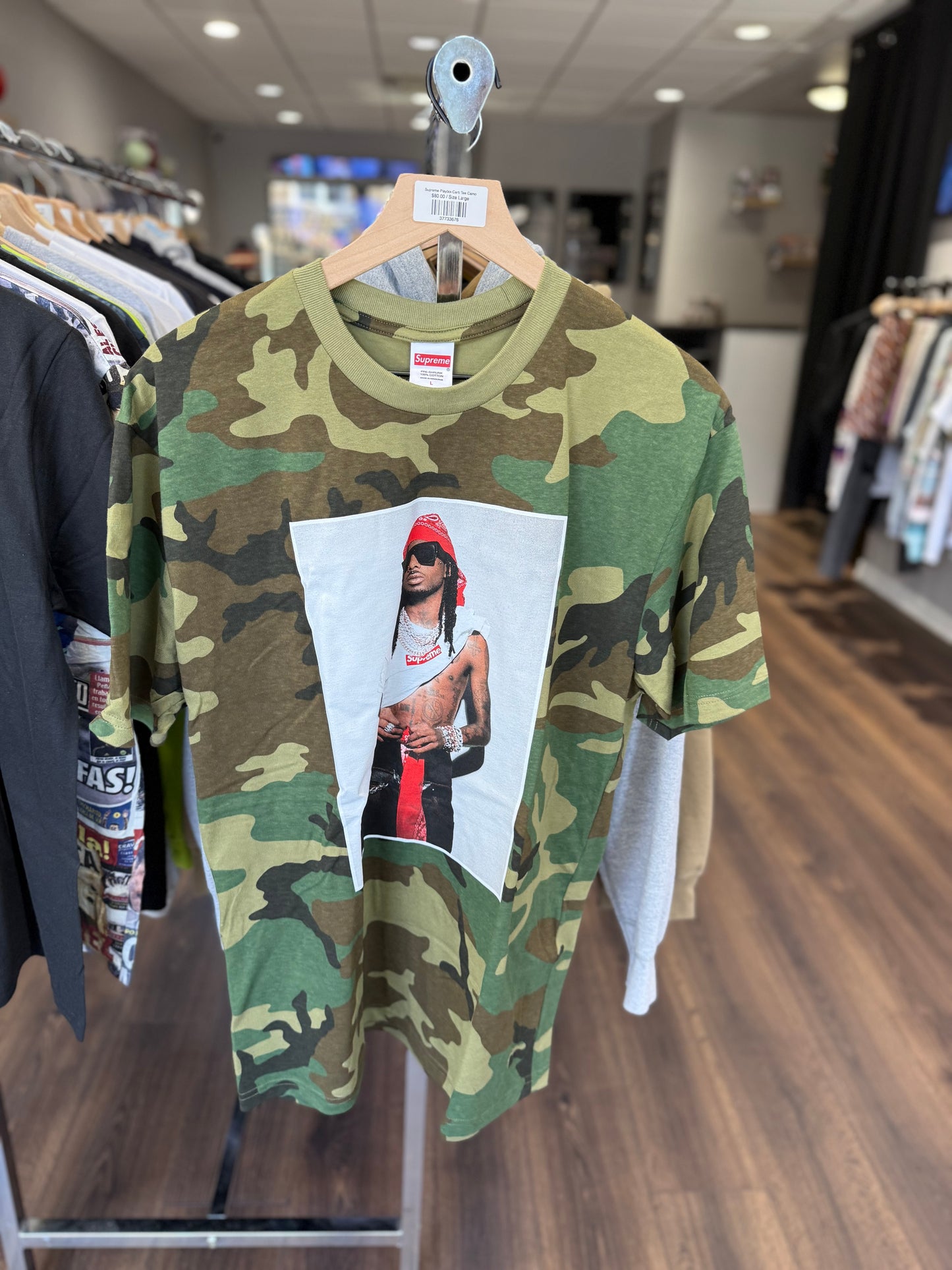 Supreme Playboi Carti Tee Camo