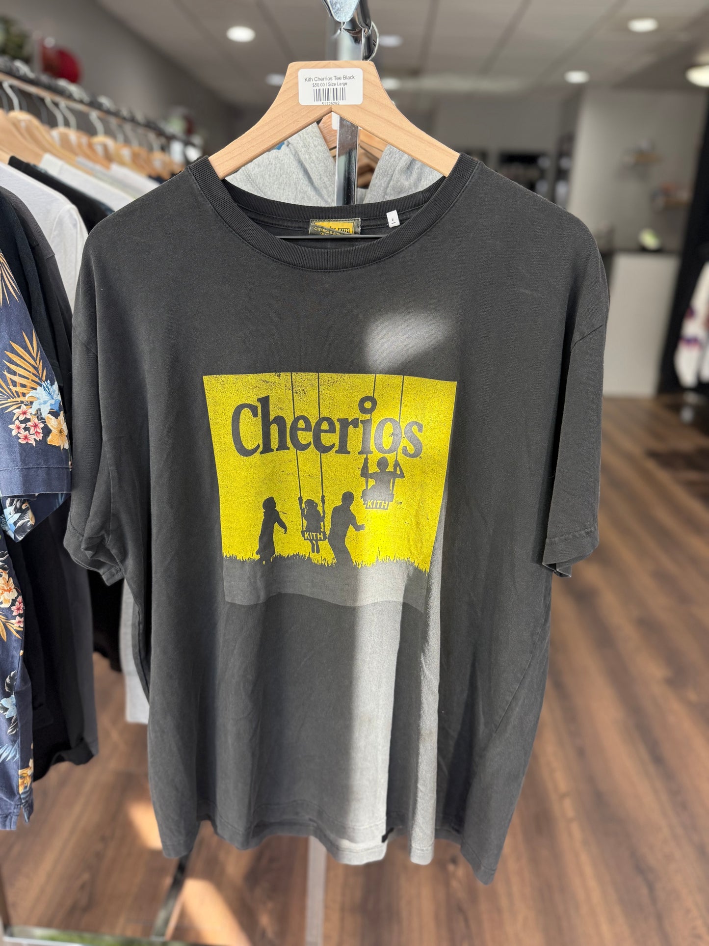 Kith Cherrios Tee Black