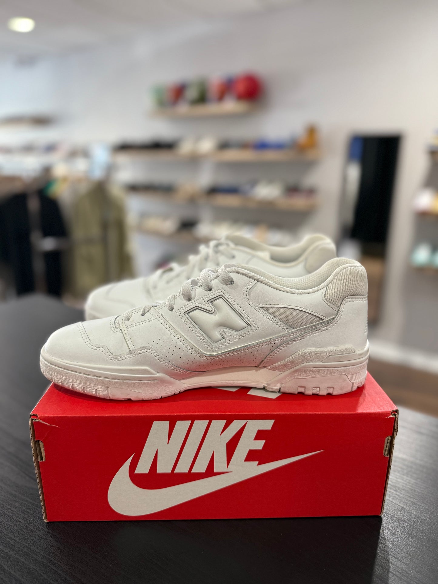 New Balance 550 Triple White (Used)