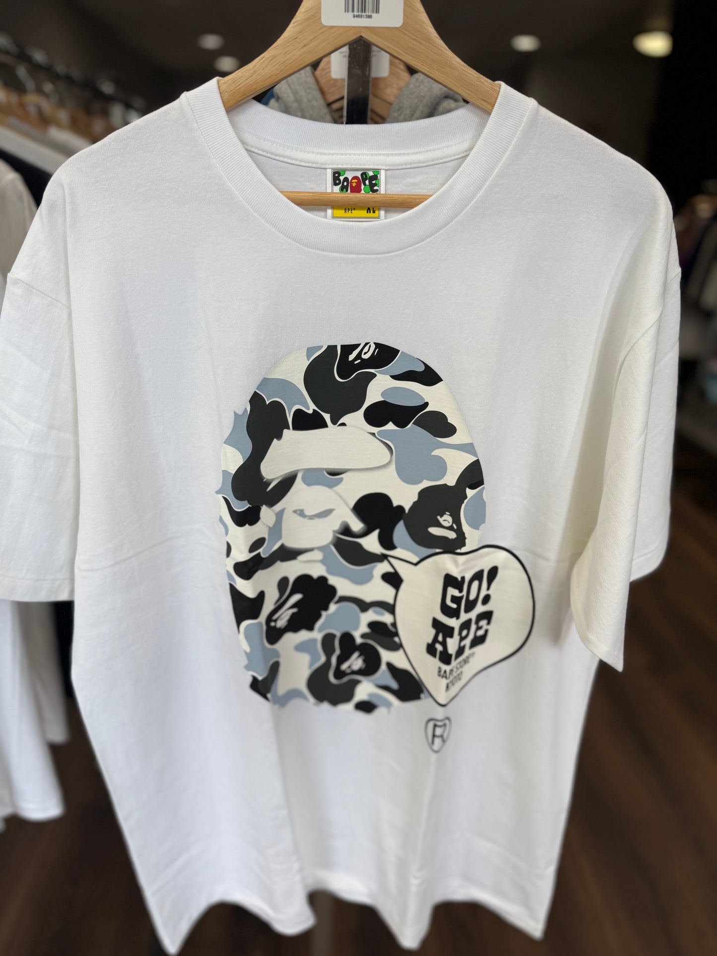 BAPE Go Ape! Kyoto Tee White