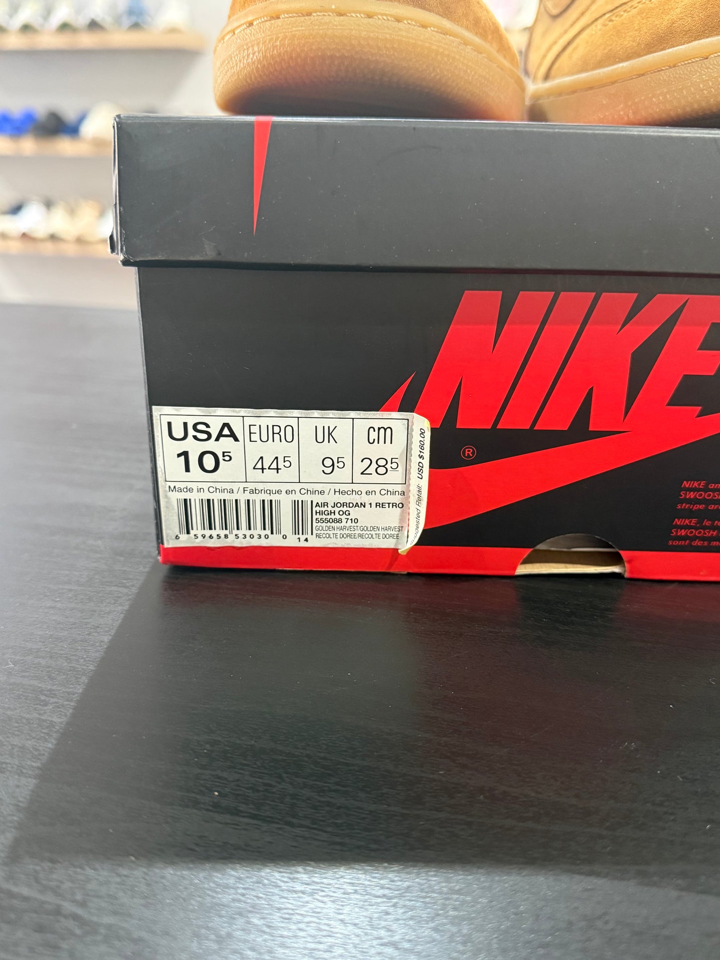 Jordan 1 Wheat (Used)