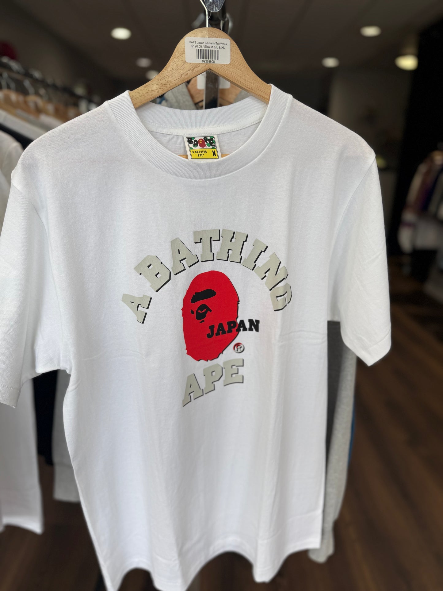 BAPE Japan Souvenir Tee White