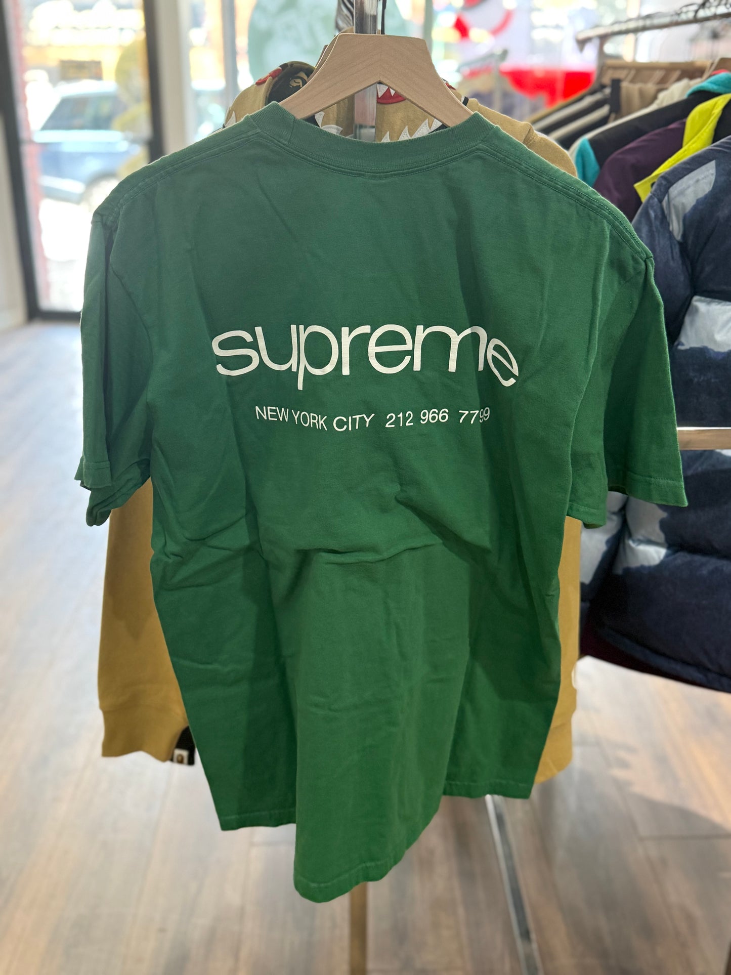 Supreme NYC Tee Light Pine