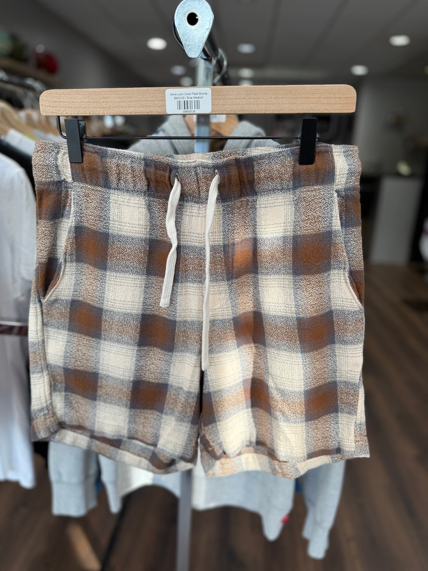 Aime Leon Dore Plaid Shorts