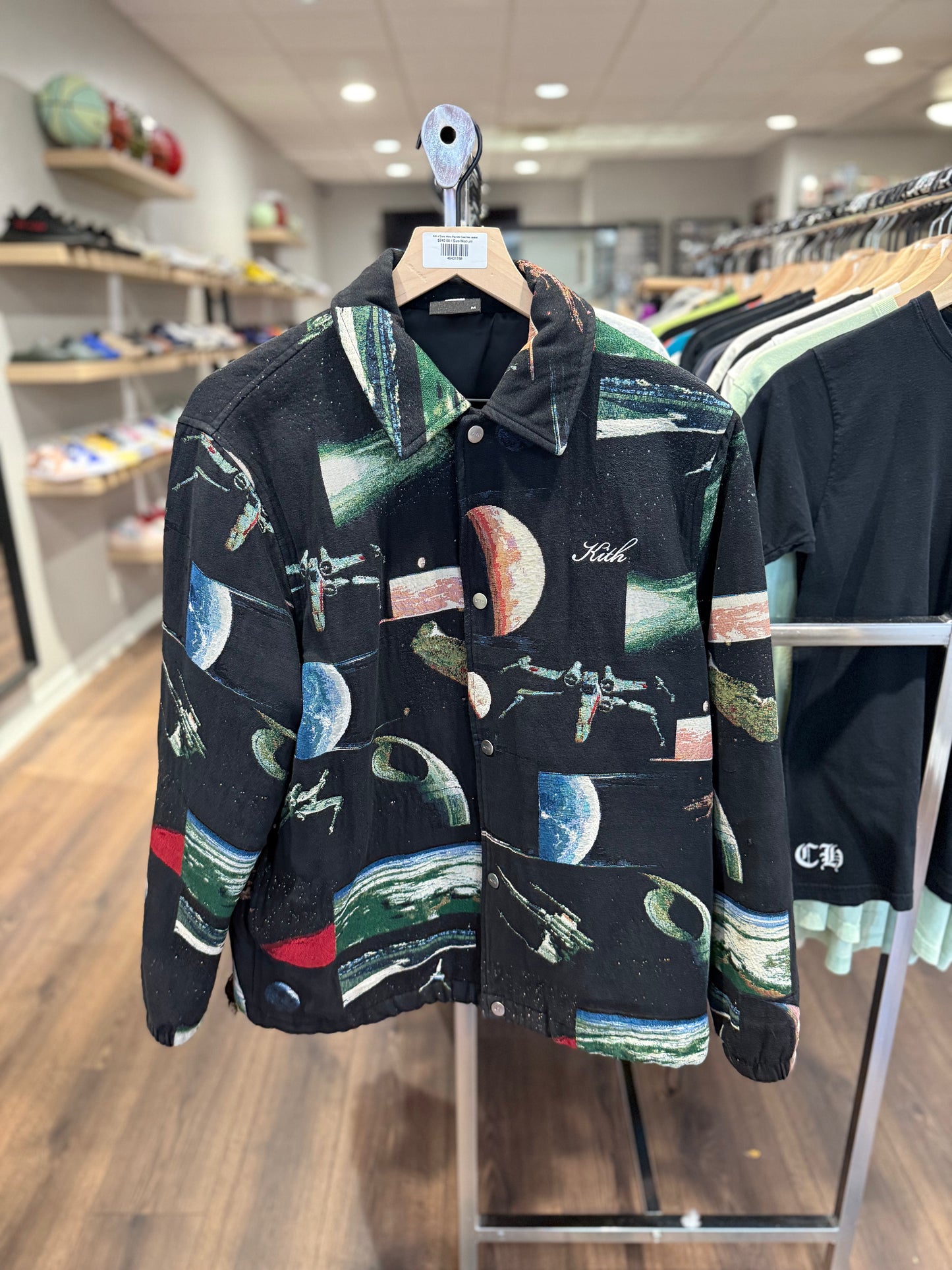 Kith x Stars Wars Planets Coaches Jacket