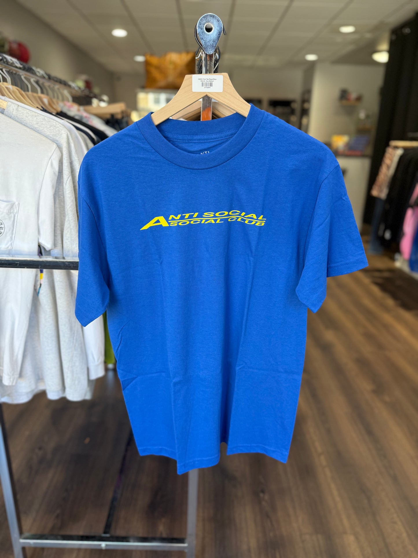 ASSC Fork Tee Royal Blue