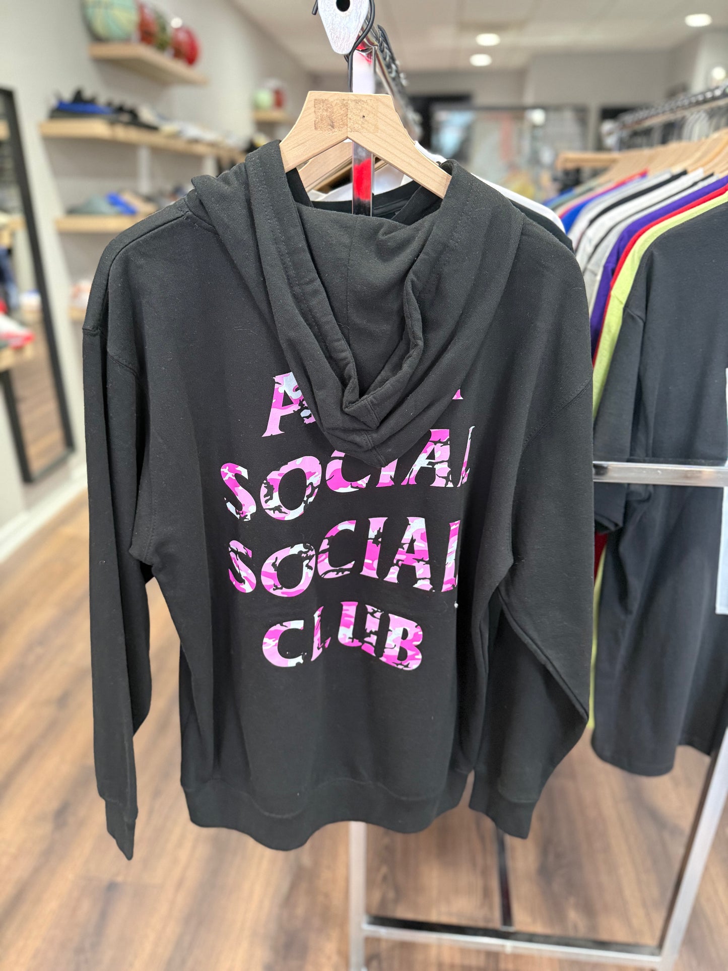 Undefeated x ASSC Hoodie Pink Camo