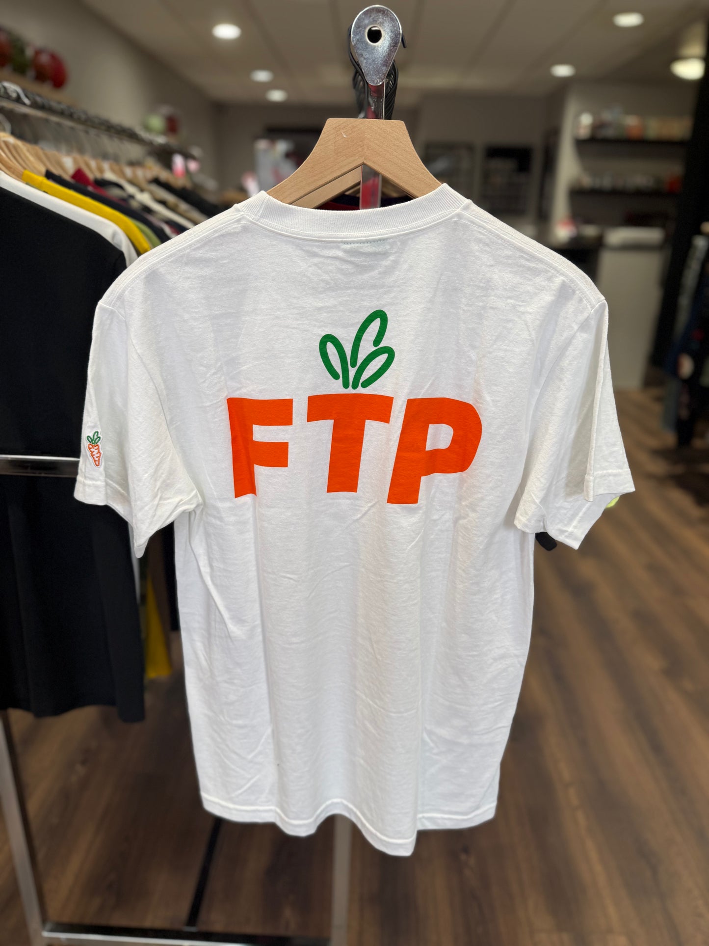 FTP Carrot Tee White