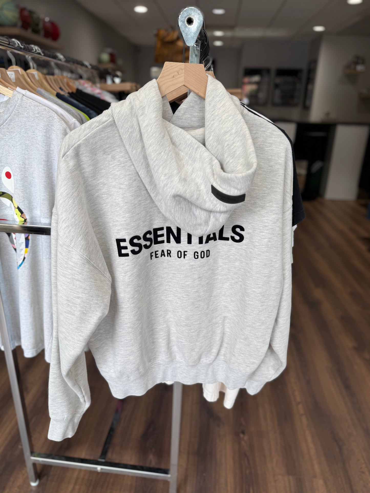 Essentials Hoodie Light Oatmeal