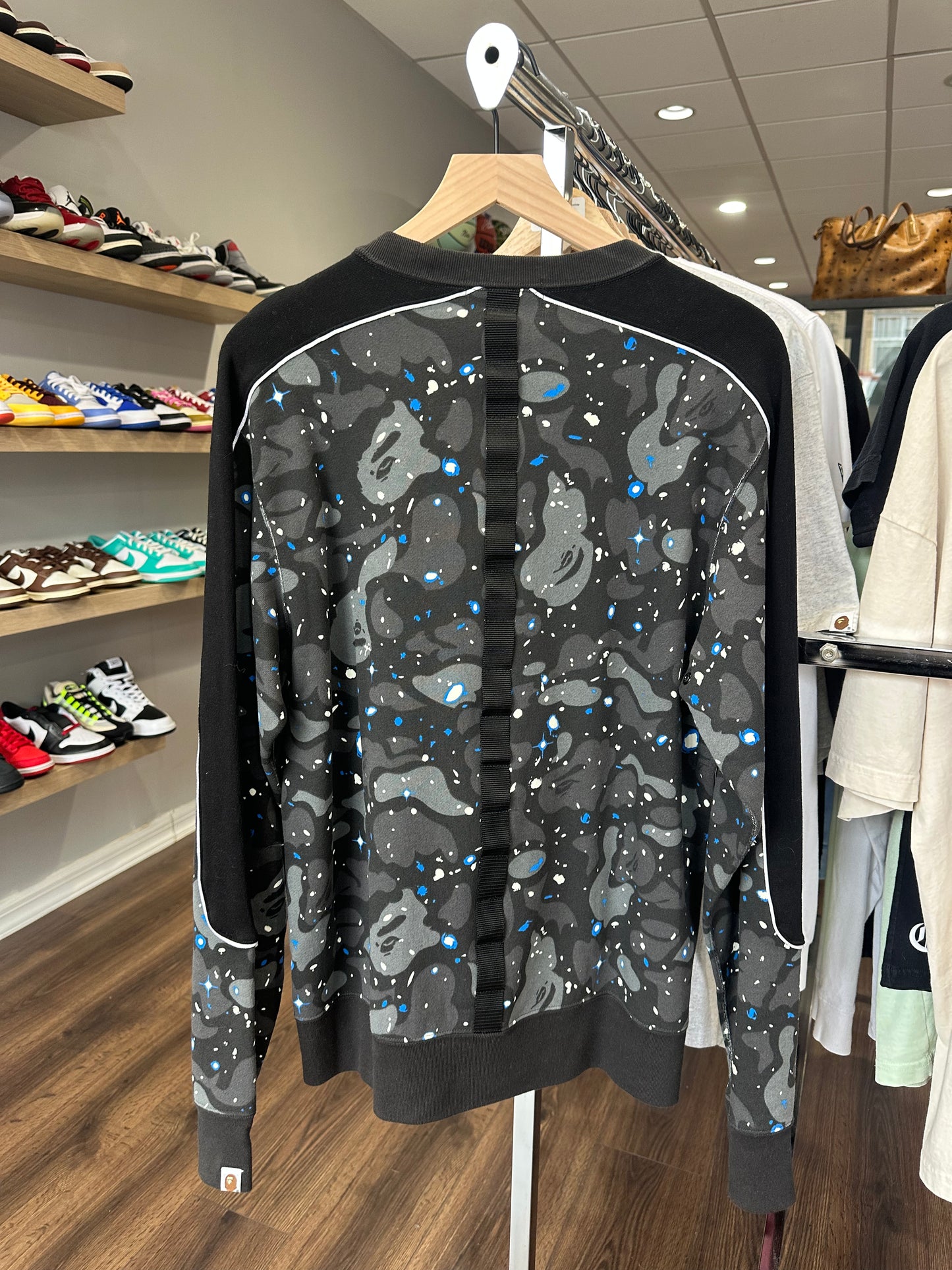 Bape Space Camo Tactical Crewneck