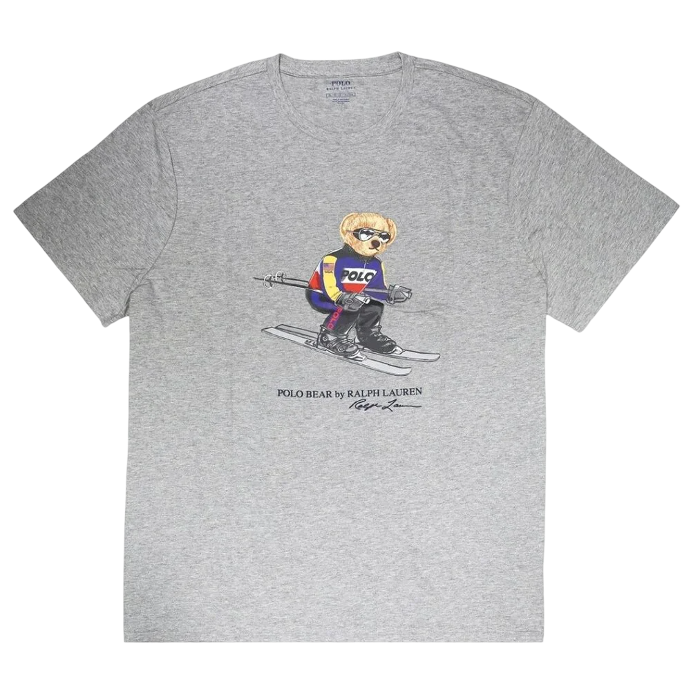 Polo Bear Ralph Lauren Ski Tee Grey