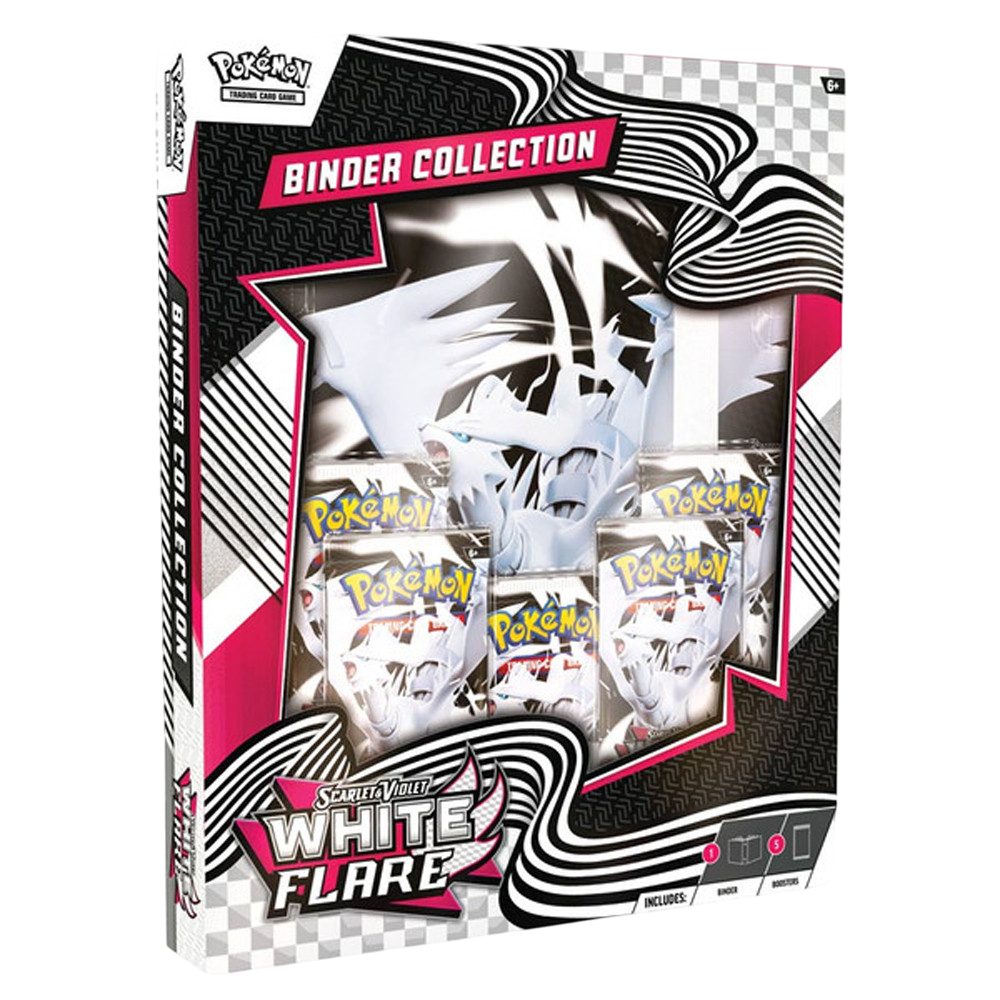 Pokemon Scarlet & Violet White Flare Binder Collection