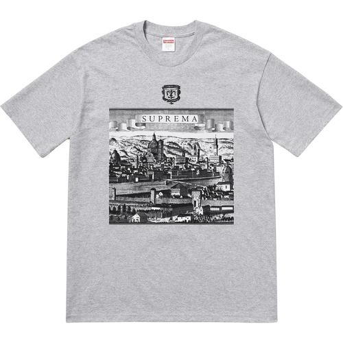 Supreme Fiorenza Tee Heather Grey