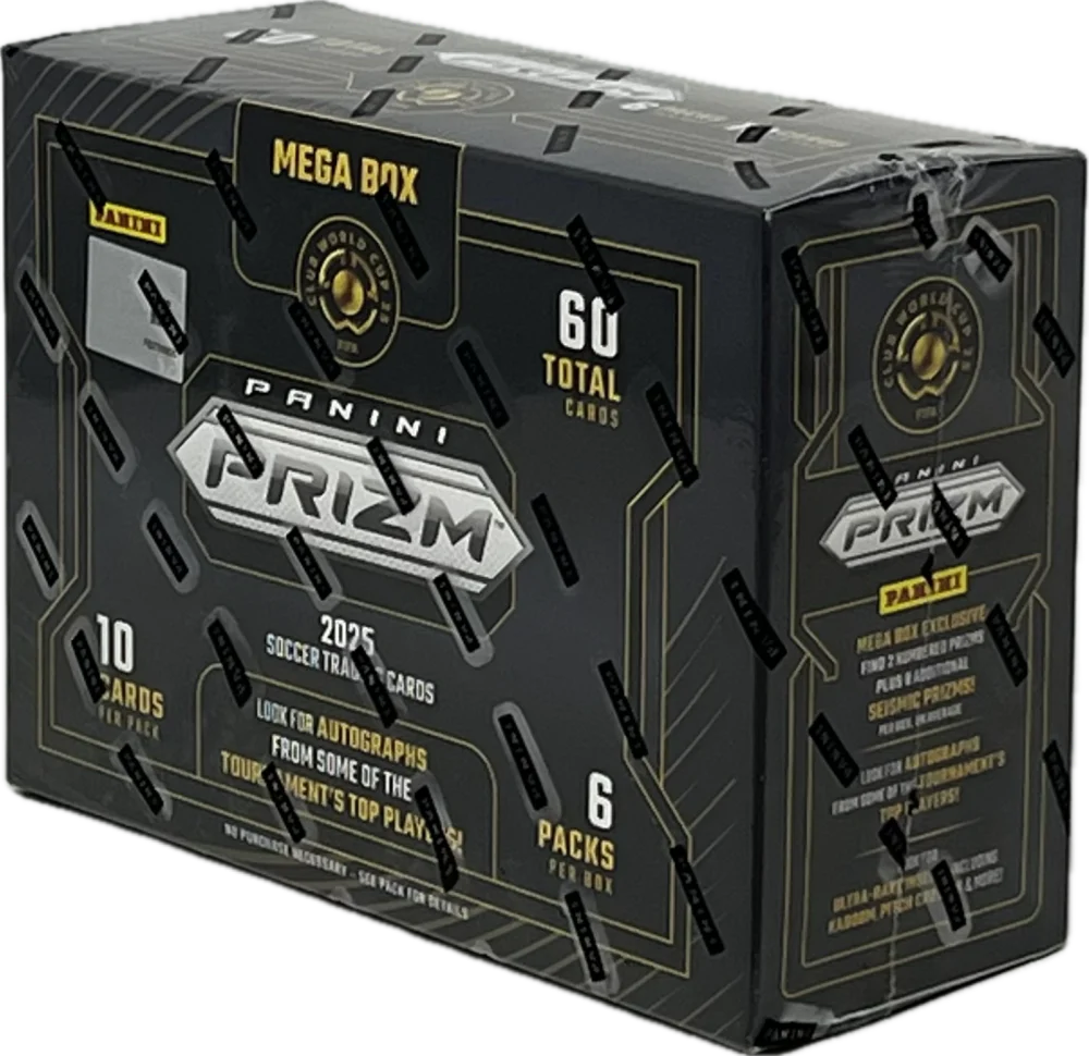 2025 Panini Prizm Club World Cup Mega Box