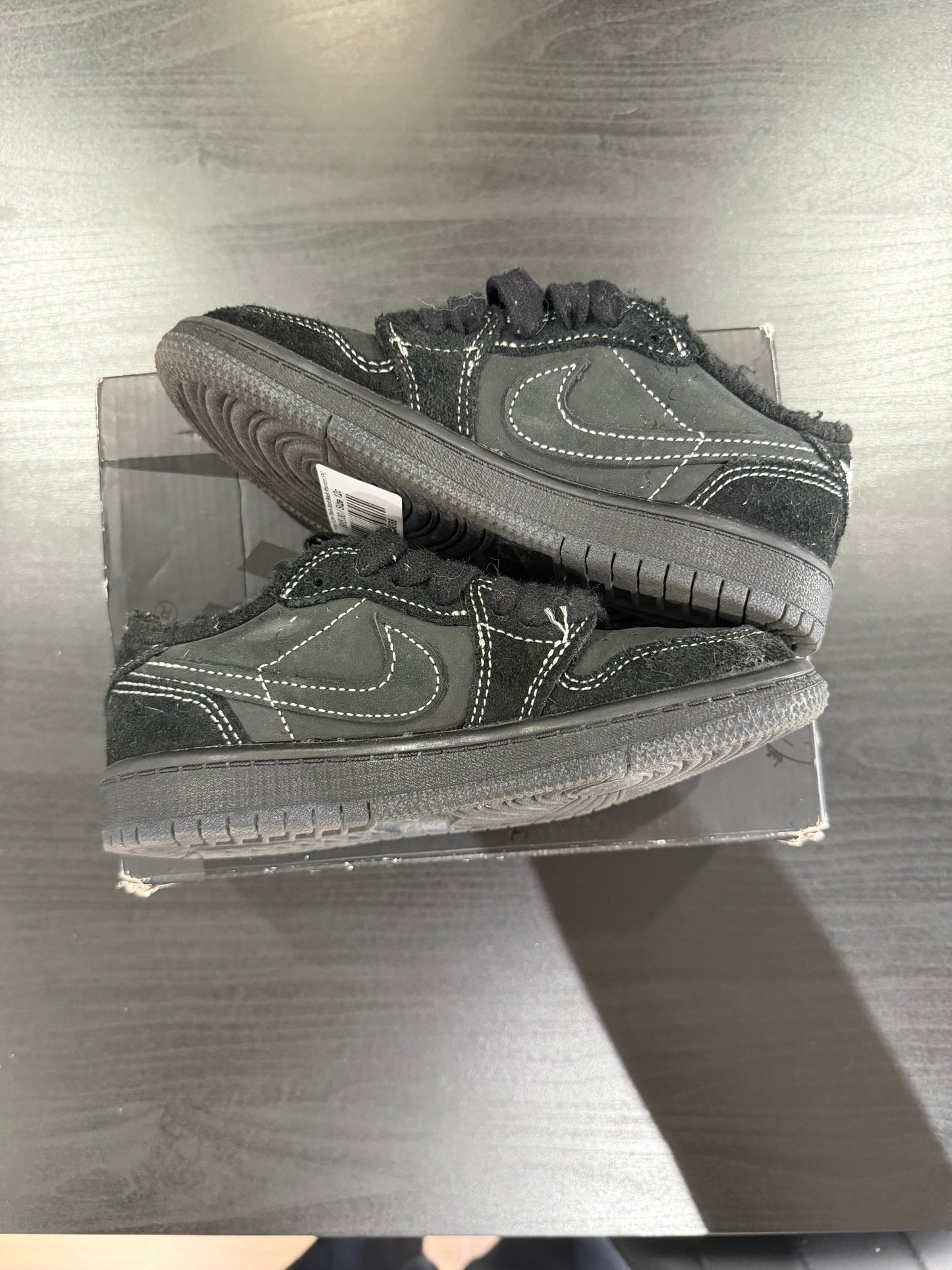 Jordan 1 Low Travis Scott Black Phantom (Ps)