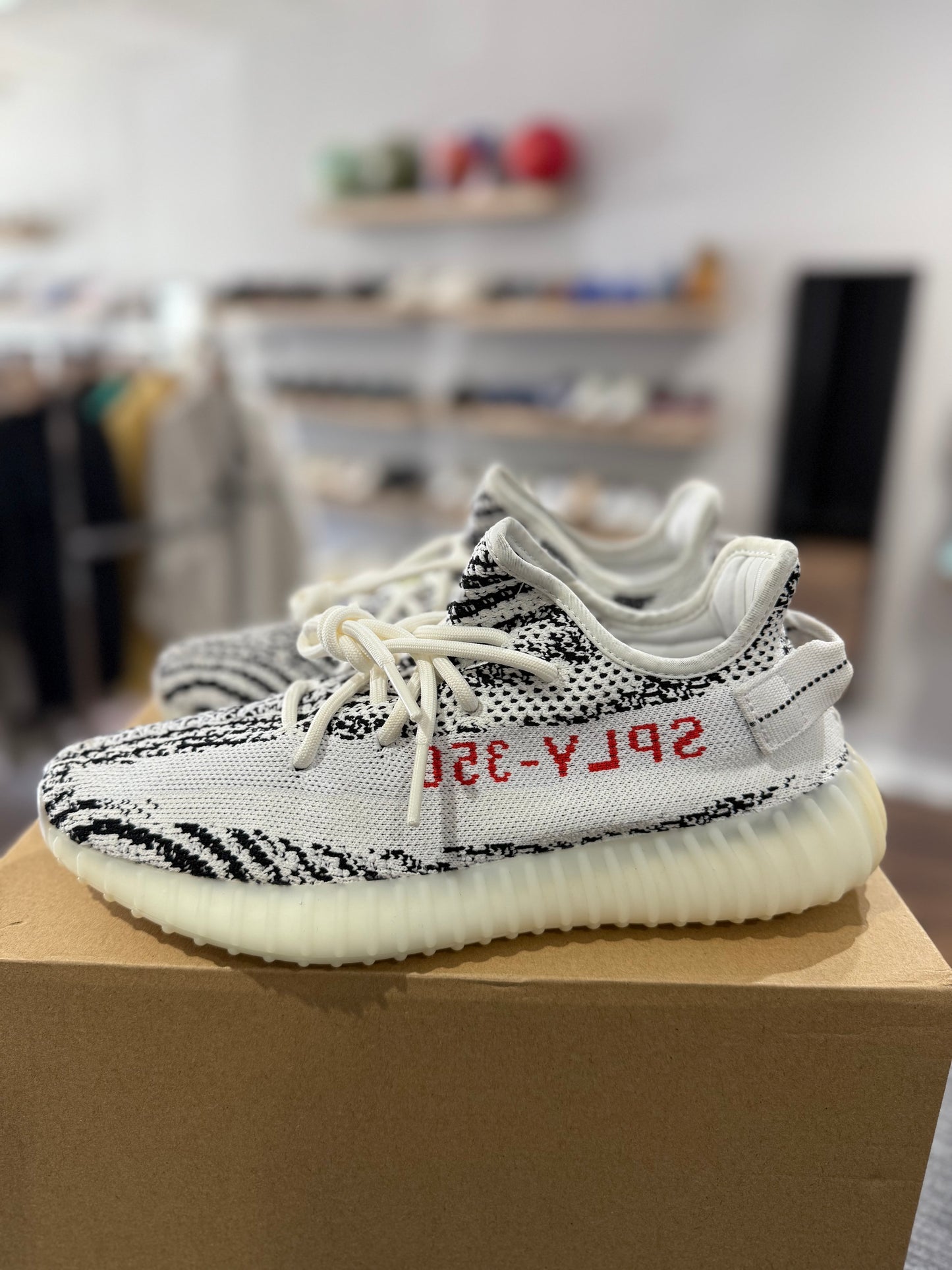 Zebra Yeezy Boost 350 V2 (Used)