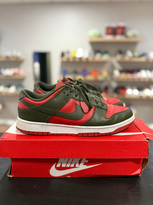 Dunk Low Mystic Red Khaki