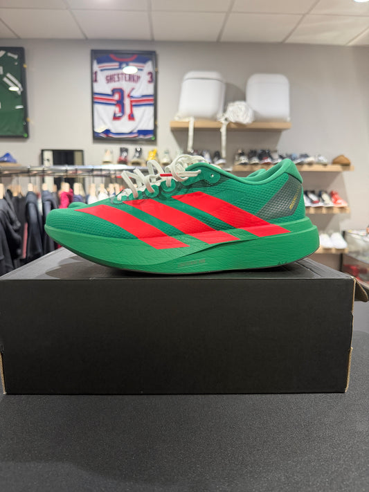 Adizero Evo SL Court Green/ Lucid Red