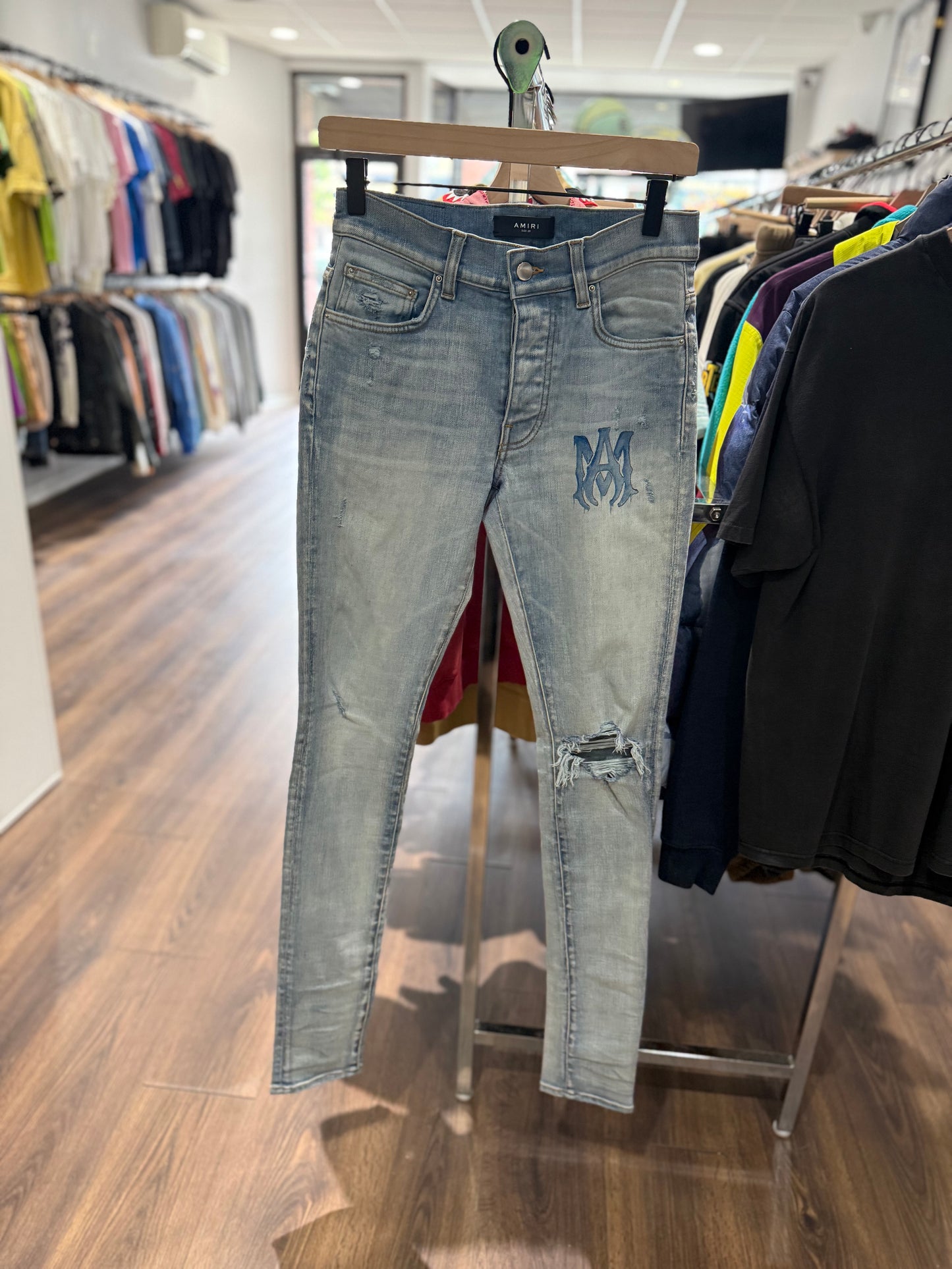 Amiri Blue Denim Jeans