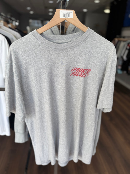 Palace Pronto Palace Tee Grey