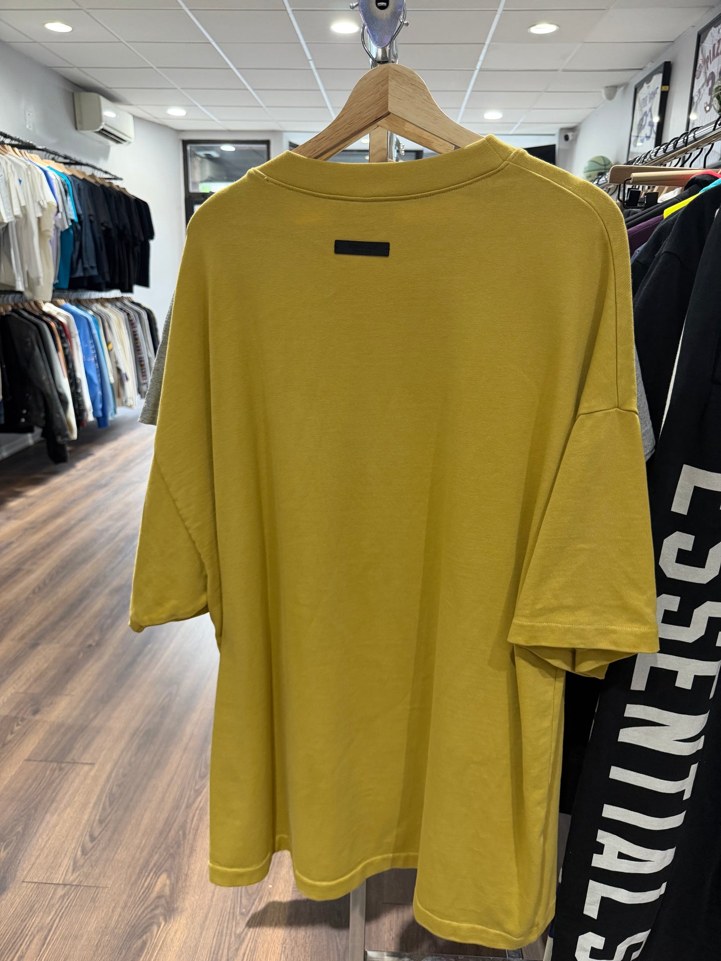 Essentials Fear of God State Mustard Heavyweight Top