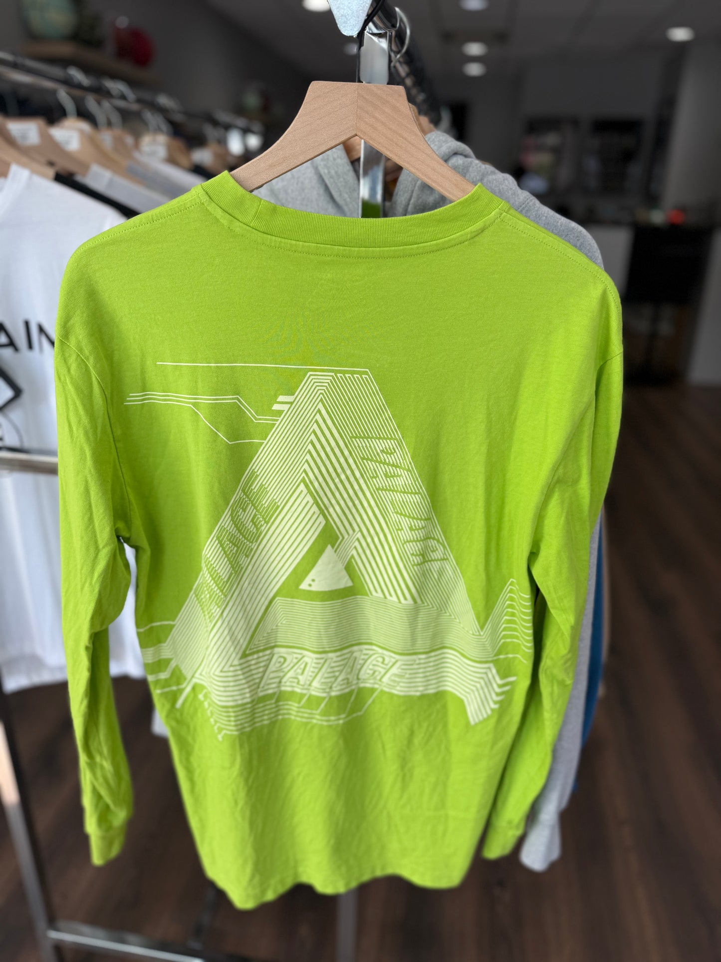 Palace Lime Green Long Sleeve Tee