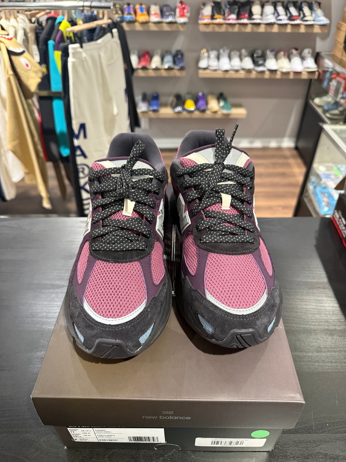 Kith X New Balance 2010 Purple Black