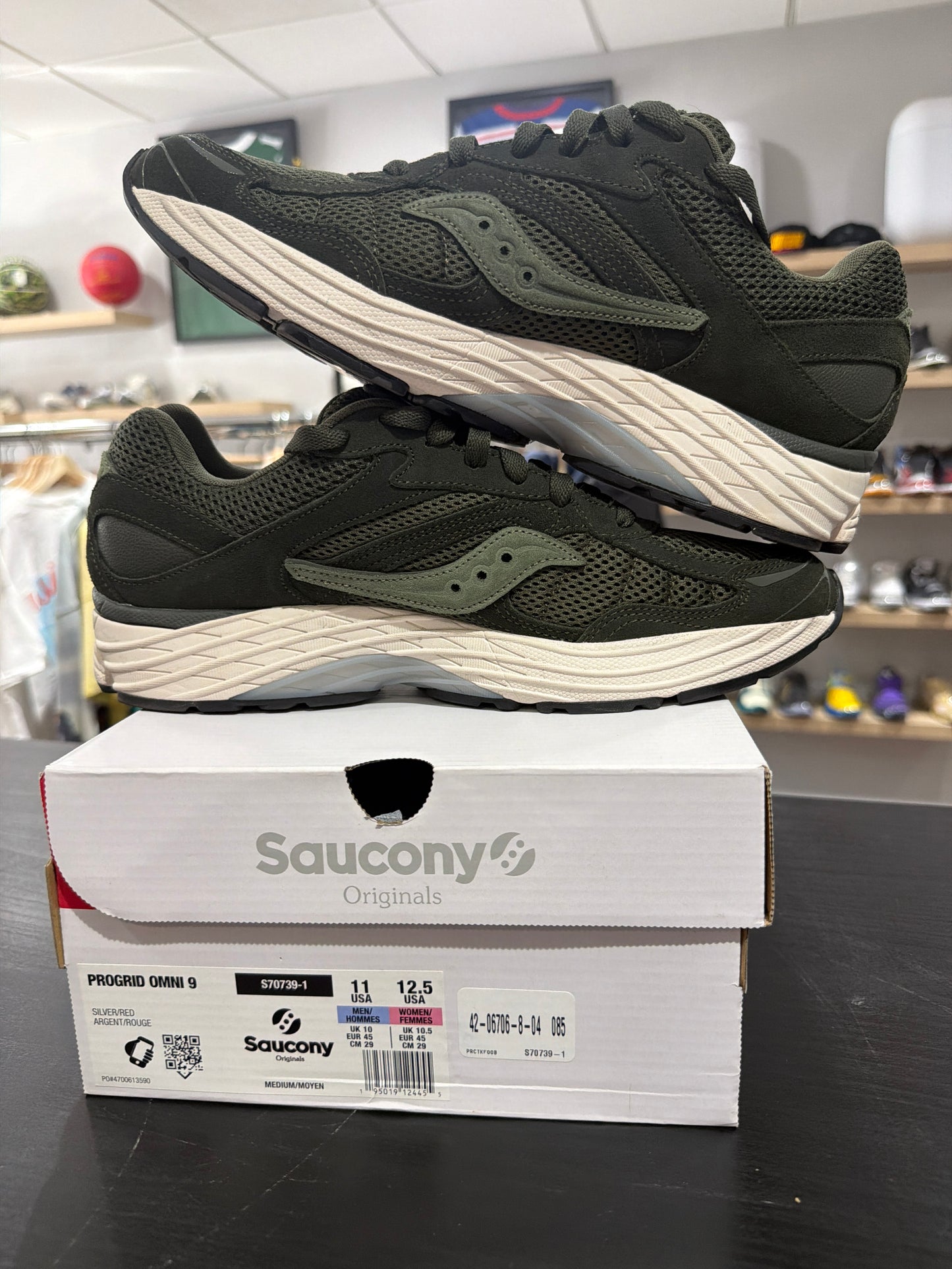 Saucony Omni 9 Forest Green