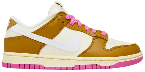 Just Do it Bronzine Pink Dunk Low