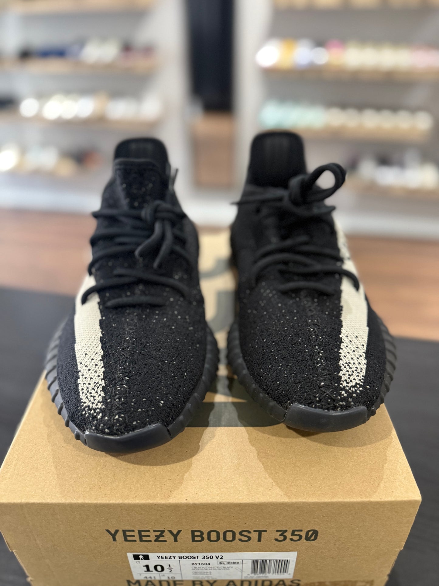 Core Black White Yeezy Boost 350 V2 (Used)