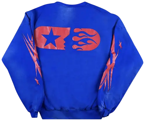 Hellstar Sports Crewneck Blue