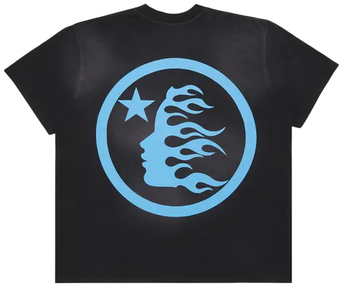 Hellstar Classic Tee Black Blue