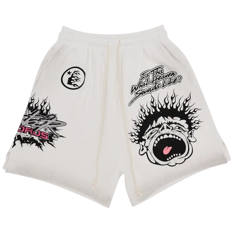 Hellstar Records Shorts White