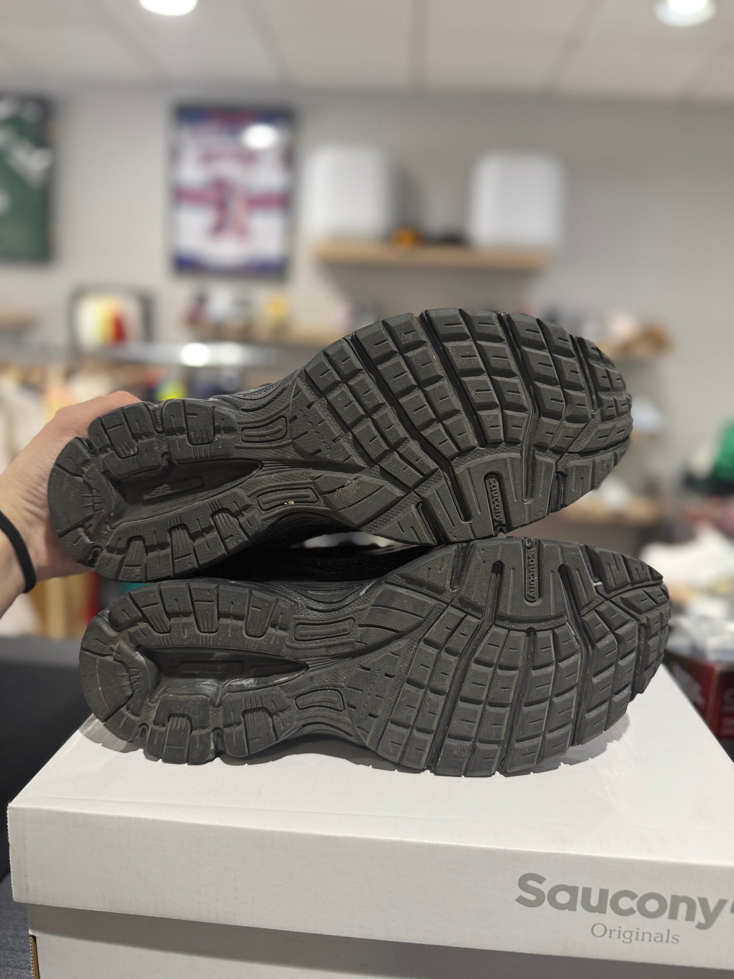 Saucony Ride Millennium Matte Triple Black