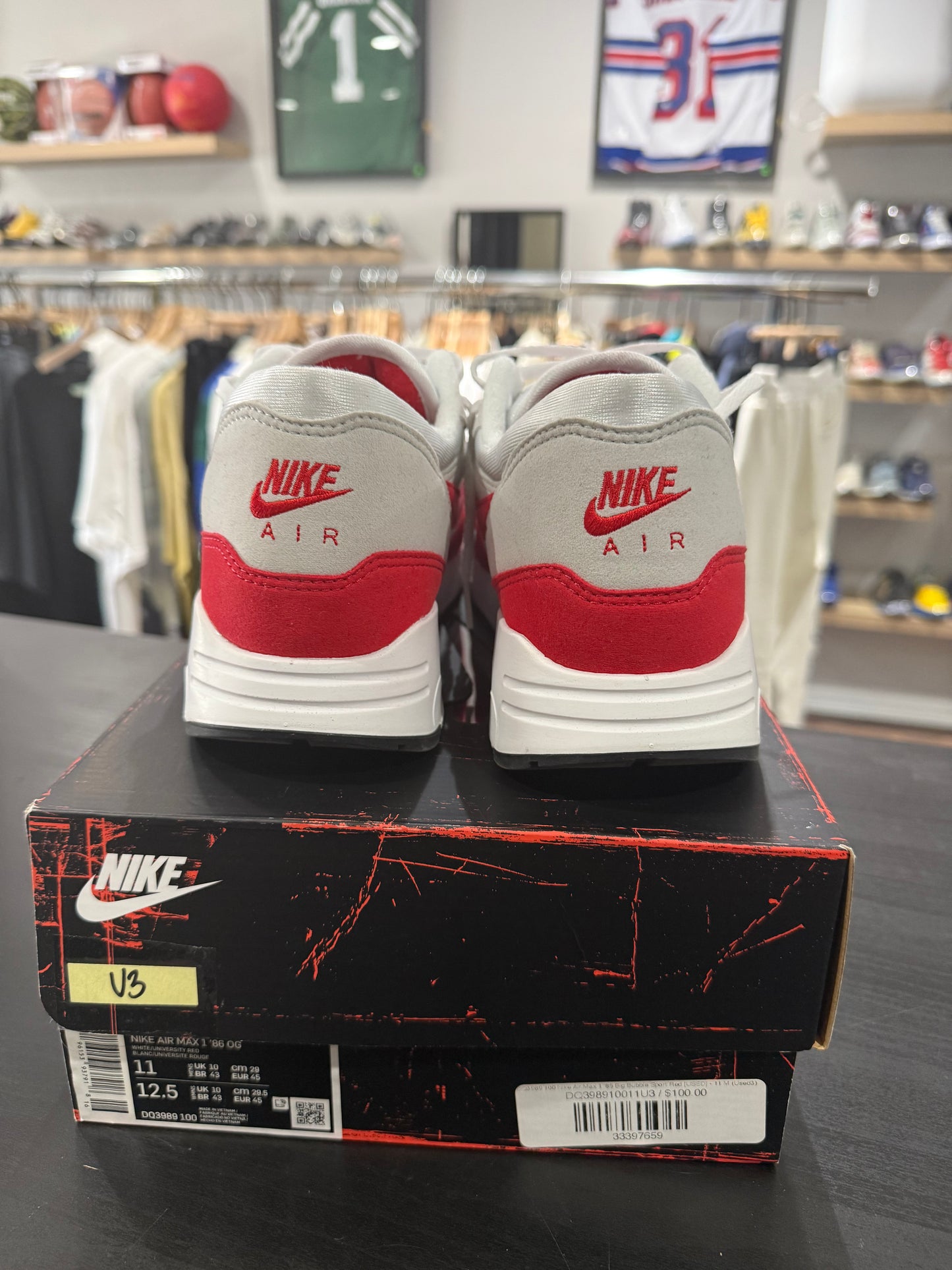 Air Max 1 '86 OG Low Big Bubble - Red