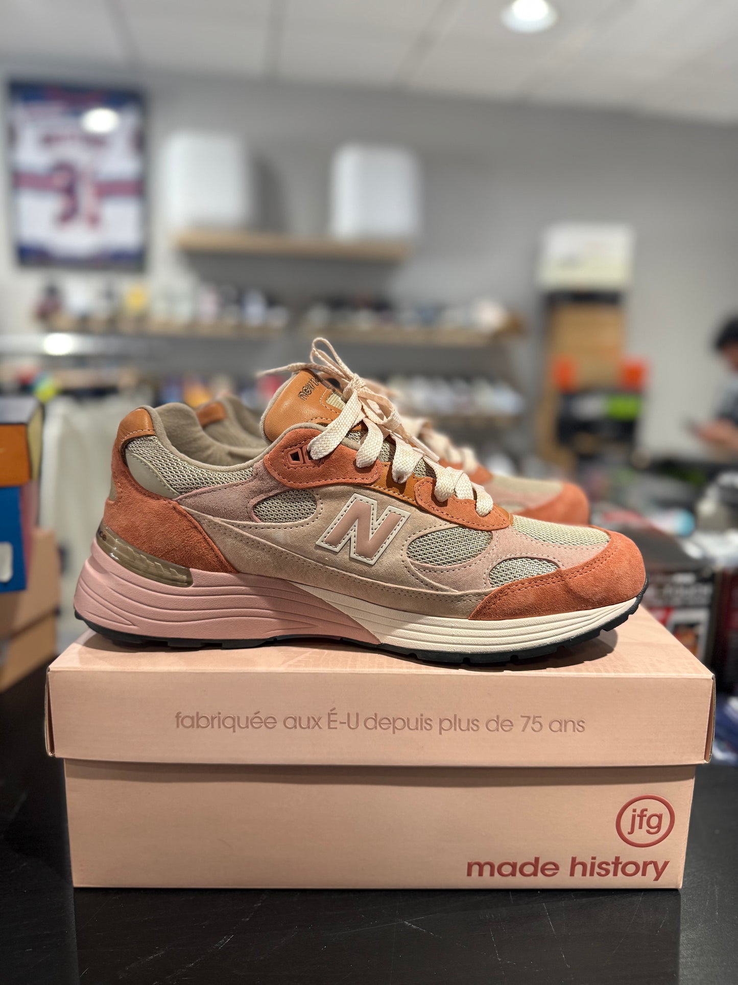 Joe Freshgoods x New Balance 992 Made in USA Aged Well