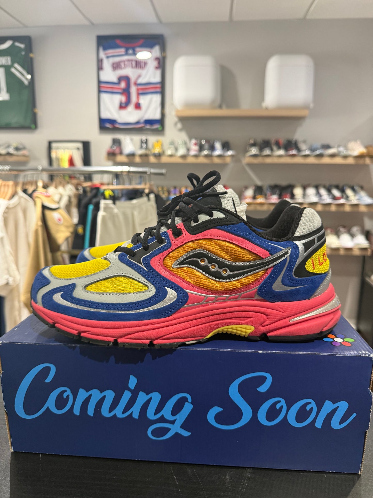 Jae Tips x Saucony Grid Jazz 9  'I Love You But I’m Busy'