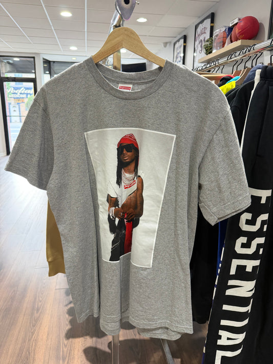 Supreme Playboi Carti Tee Ash Grey