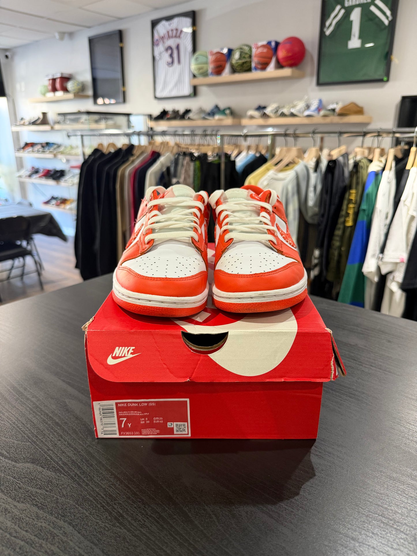 Dunk Low Orange Paisley