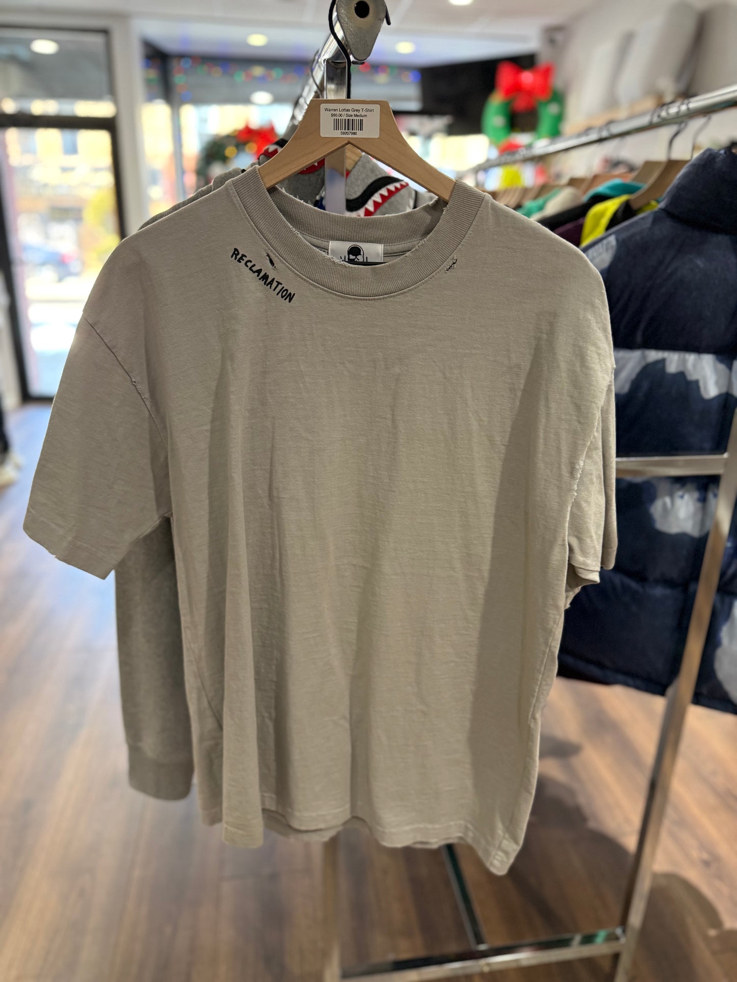 Warren Lottas Grey T-Shirt